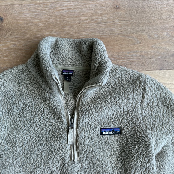 Patagonia Women's Los Gatos 1/4-Zip Fleece Sweater - Tan - Picture 3 of 3